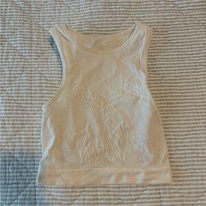 lulu tank white lace pattern